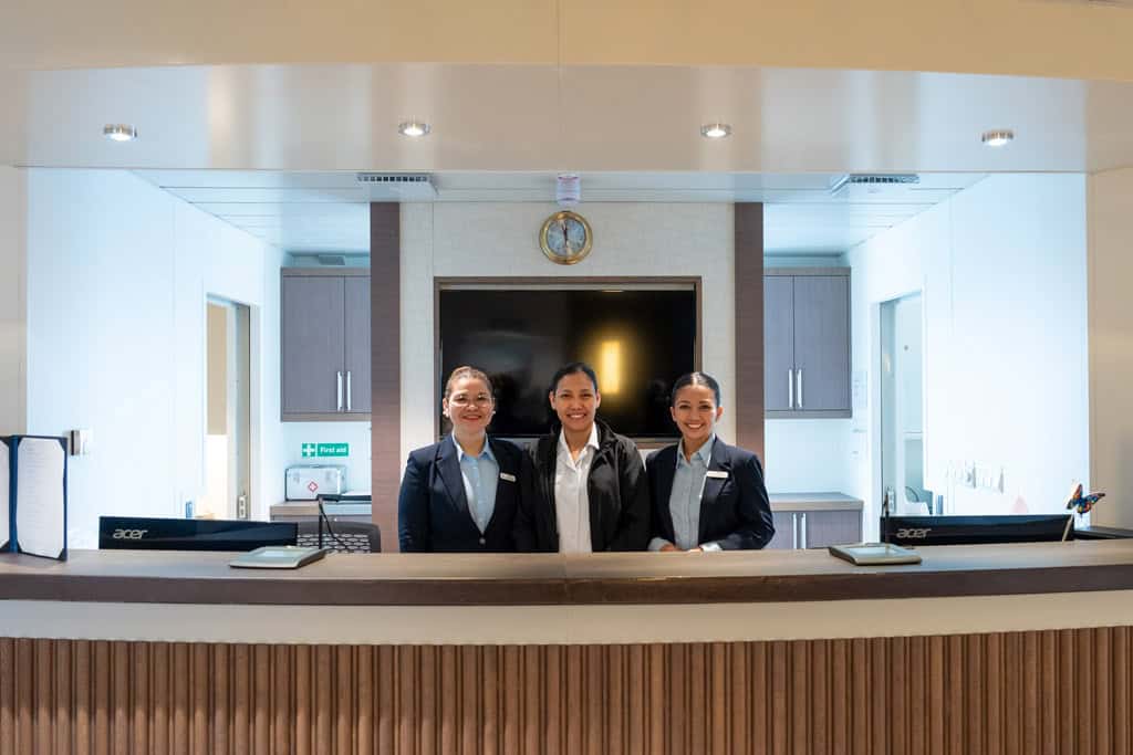 Greg Mortimer Hotel Team