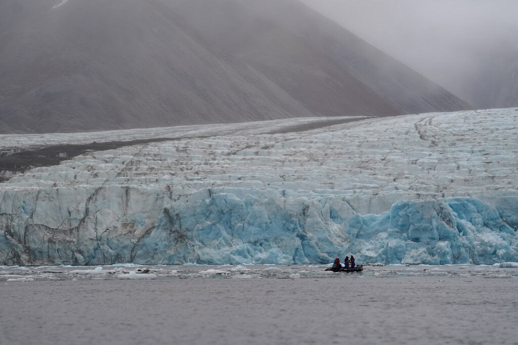 Recherchefjord Glacier Zodiac