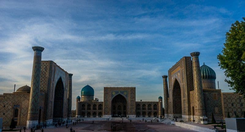 Registan Samarkand Uzbekistan 2 Years Travelling