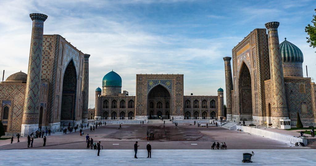 Registan Golden Hour