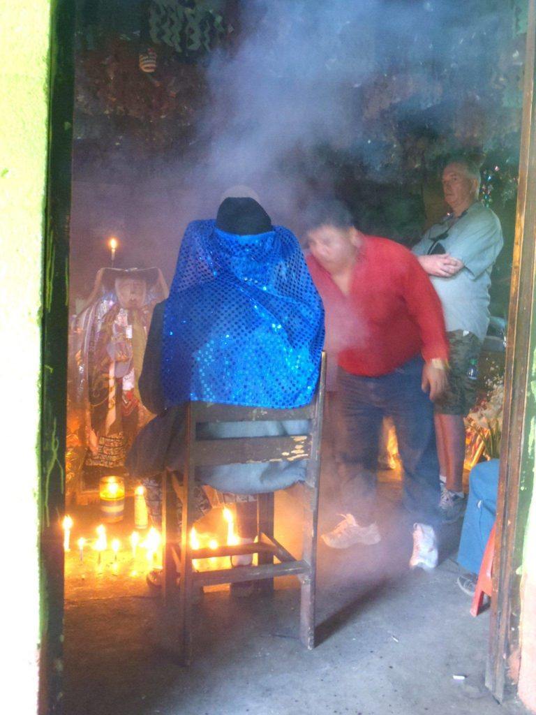 A Blessing Being Performed.