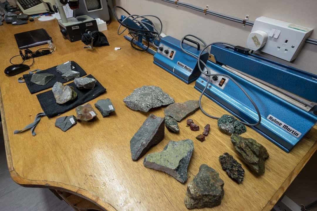 Rocks Vernadsky Station