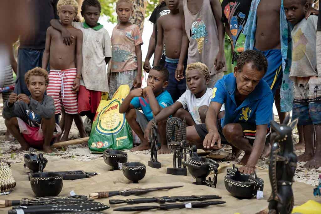 Artists Gather At The Morning Markets.