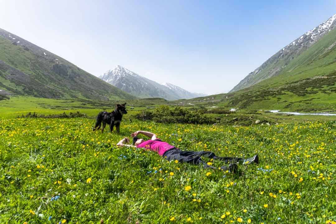 Second Night Campsite Keskenkija Loop Jyrgalan Trek