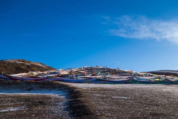 Tibetan Sky Burial China Prayer Flags