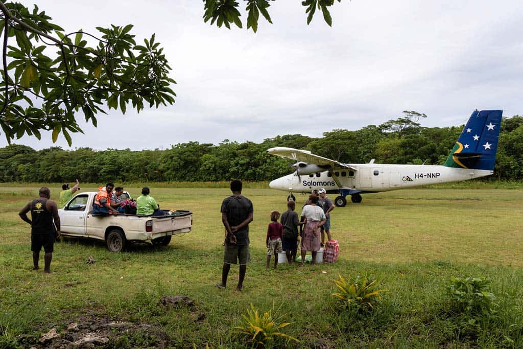 Solomon Airlines Twin Otter In Santa Catalina