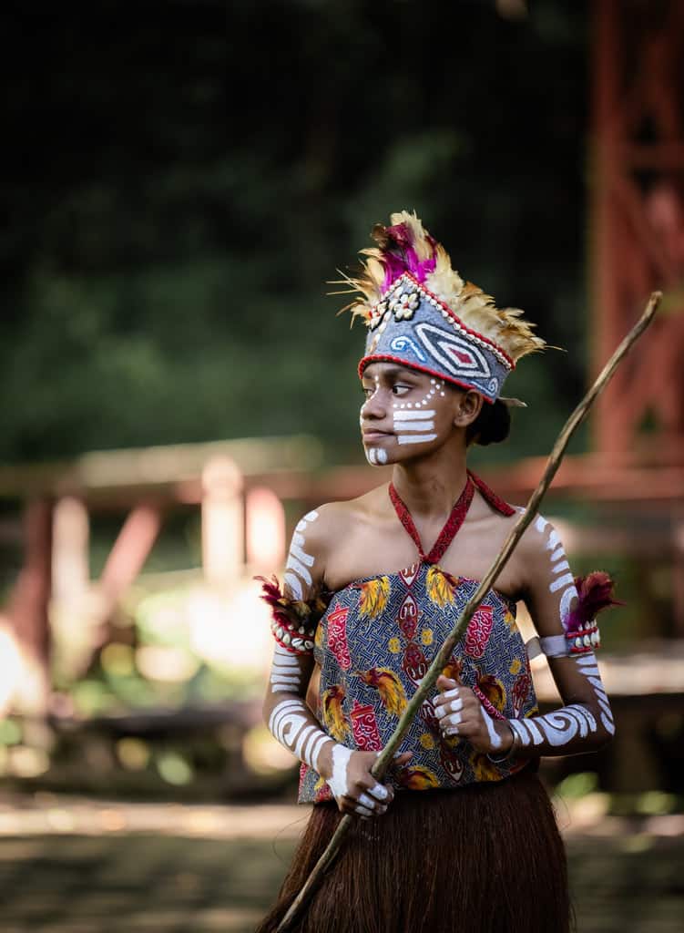 Young Local Moi Tribe Lady