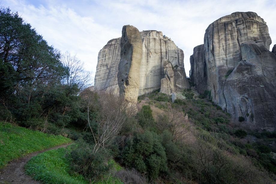 Spindle Trail Great Saint Climb Via Ferrata Meteora Greece