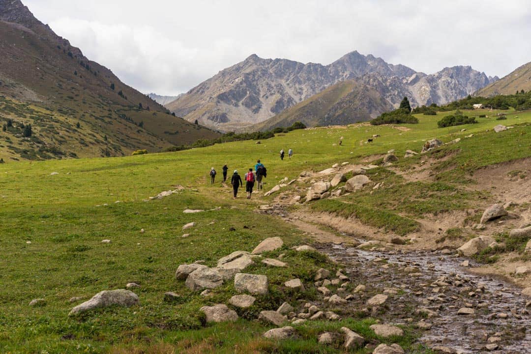 Hiking Jyrgalan Trek