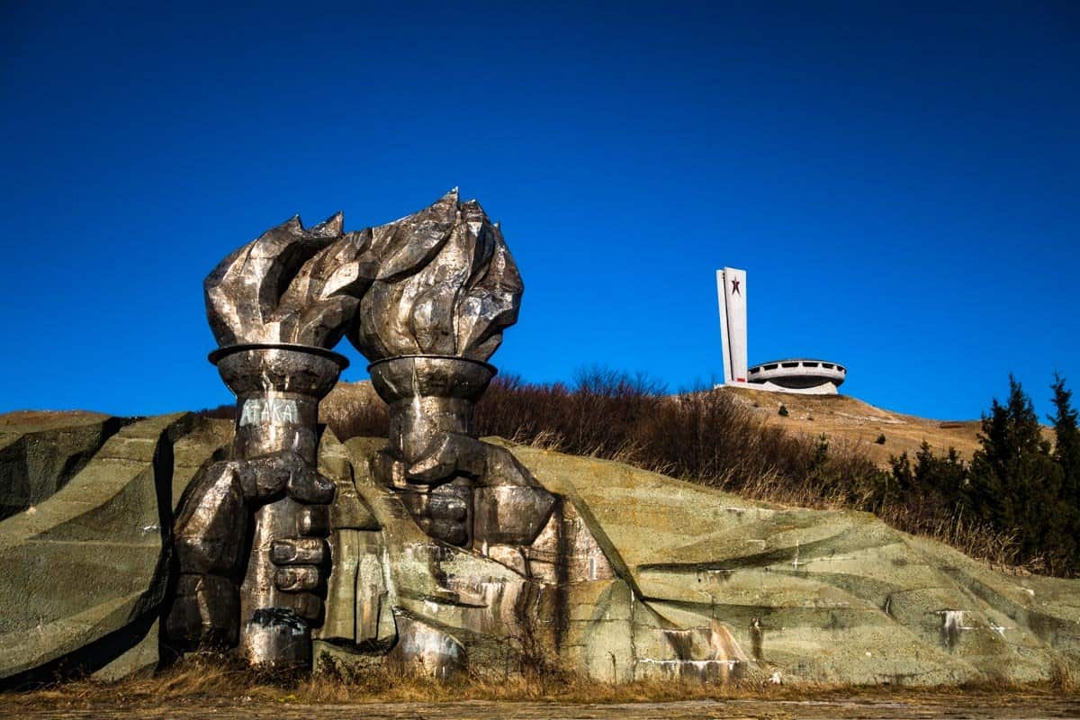 Iron Fists Buzludzha Monument Bulgarian Communist Party Headquarters Ufo