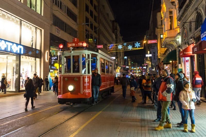 Tram Pedestrian Street Peradays Best Boutique Hotel In Istanbul