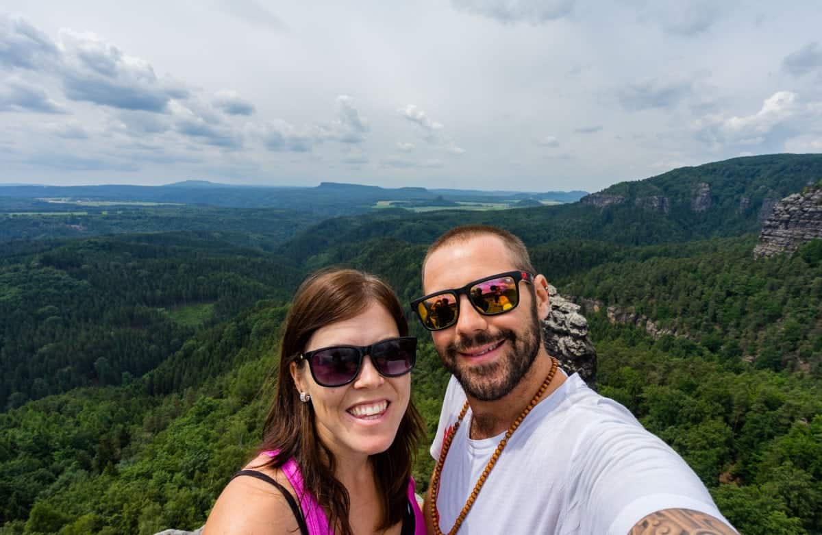 Alesha Jarryd Hiking Bohemian Switzerland National Park