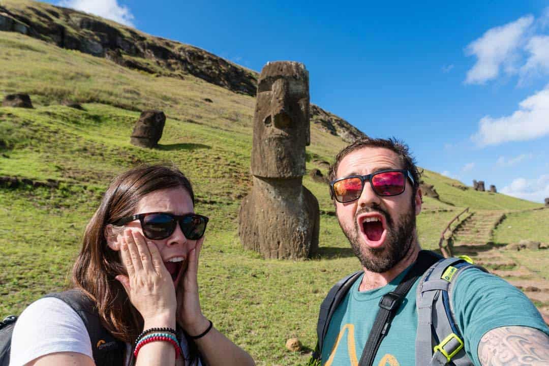 Us Moai Easter Island