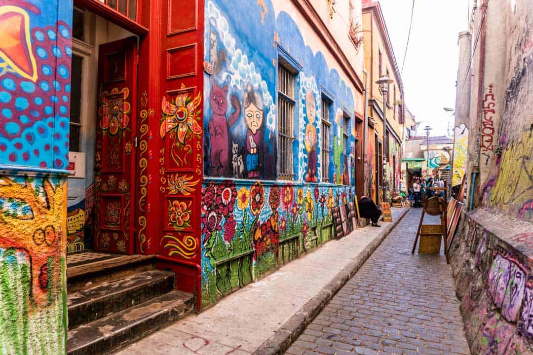 Street Art Leading Lines