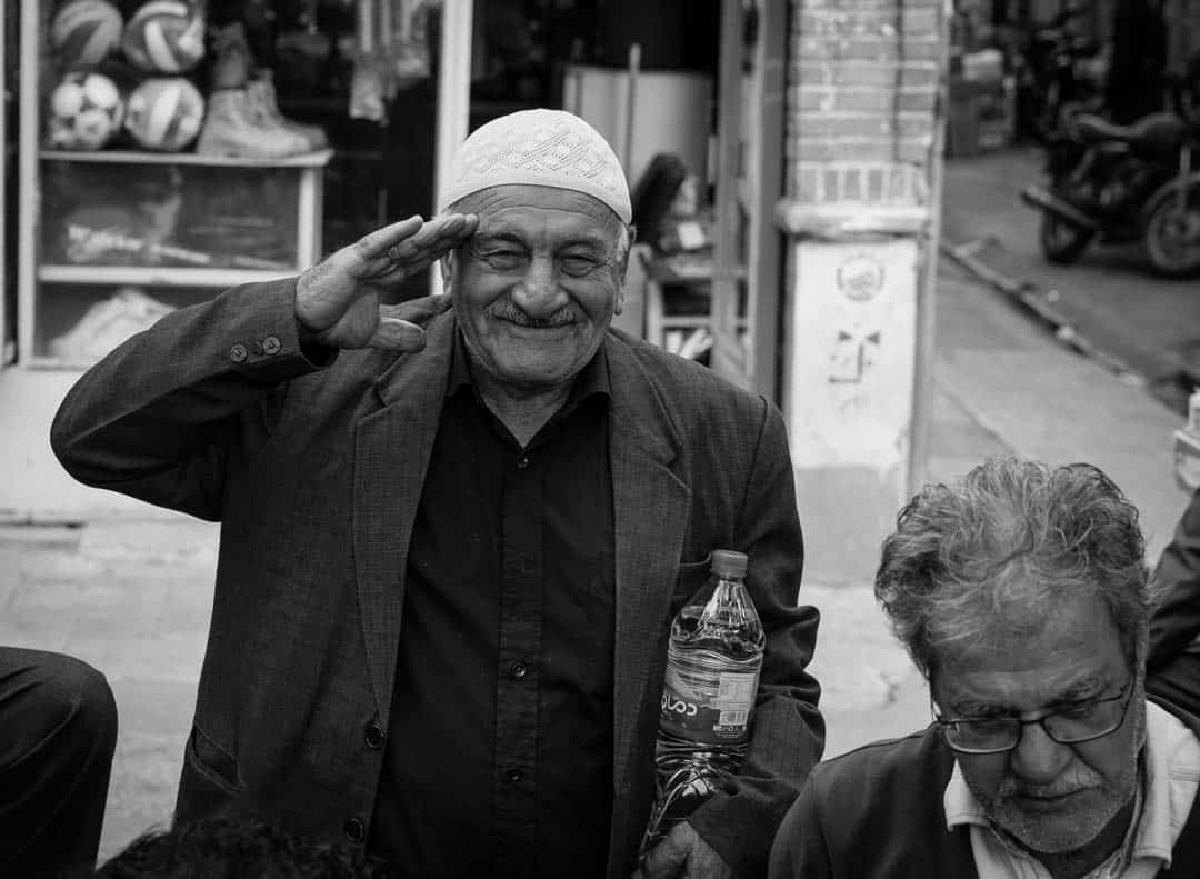 Iran Visa On Arrival Old Man