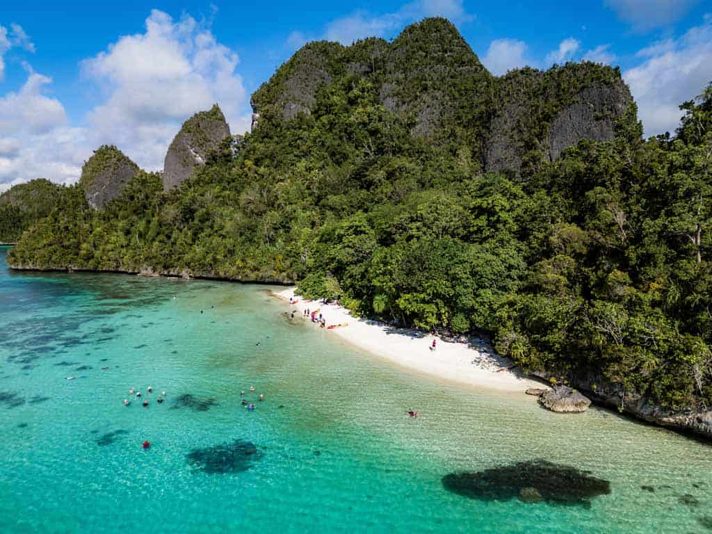 Drone Shot Of The Afternoon Location