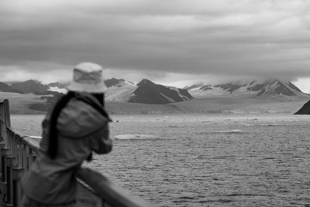 Lilliehöökbreen Black And White