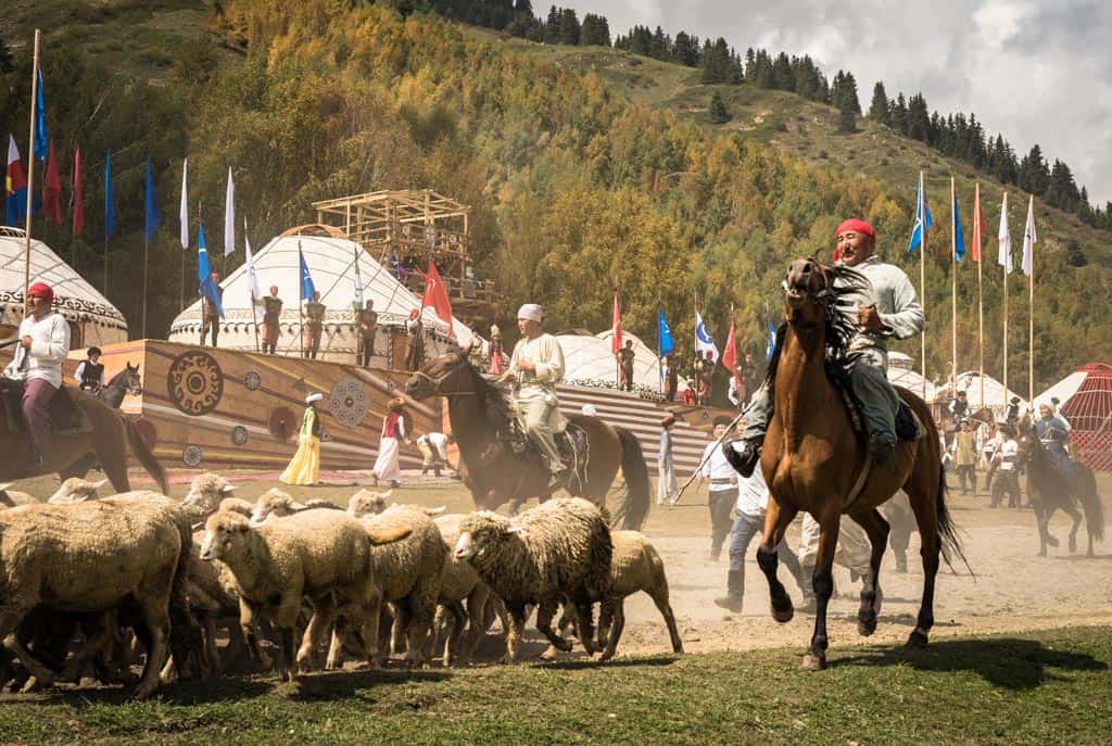 World Nomad Games Cultural Ethno Festival Kyrchyn Gorge