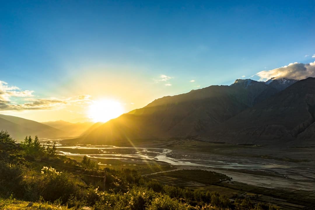 Sunrise Wakhan Valley Pamir Highway Adventure