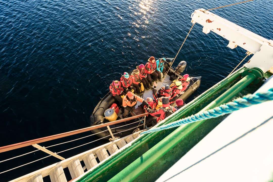 Zodiac Camping In Antarctica